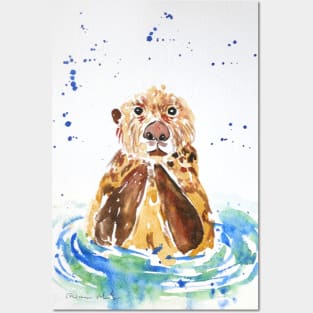 Otter Posters and Art